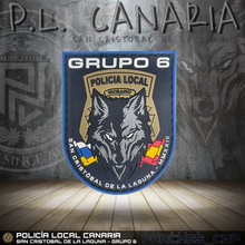 Cargar imagen en el visor de la galería, EMBLEMA POLICIA LOCAL CANARIA - GRUPO 6 - SAN CRISTOBAL DE LA LAGUNA
