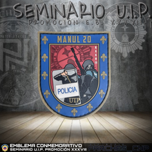 Cargar imagen en el visor de la galería, EMBLEMA CONMEMORATIVO DEL SEMINARIO DE U.I.P. DE LA PROMOCIÓN XXXVIII
