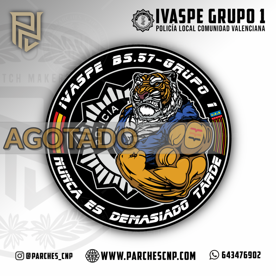 EMBLEMA CONMEMORATIVO IVASPE BS-57 GRUPO I