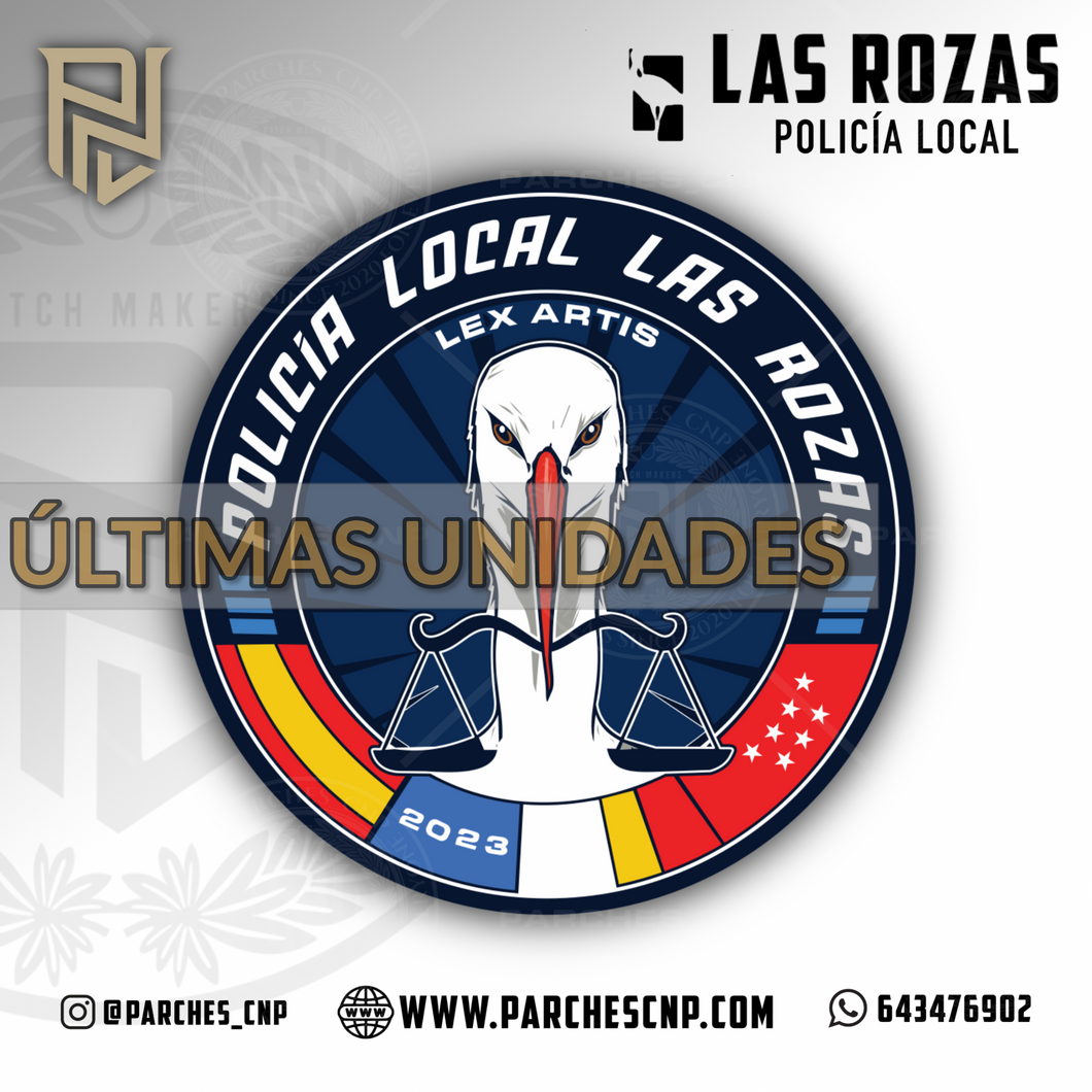 EMBLEMA DE LA POLICÍA LOCAL LAS ROZAS 2023