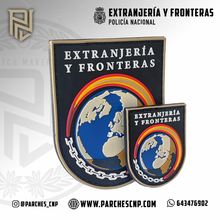 Cargar imagen en el visor de la galería, EMBLEMA OFICIAL DE EXTRANJERÍA Y FRONTERAS POLICÍA NACIONAL
