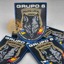 Cargar imagen en el visor de la galería, EMBLEMA POLICIA LOCAL CANARIA - GRUPO 6 - SAN CRISTOBAL DE LA LAGUNA
