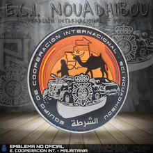 Cargar imagen en el visor de la galería, EMBLEMA EQUIPO DE COOPERACIÓN INTERNACIONAL DE MAURITANIA - NOUADHIBOU
