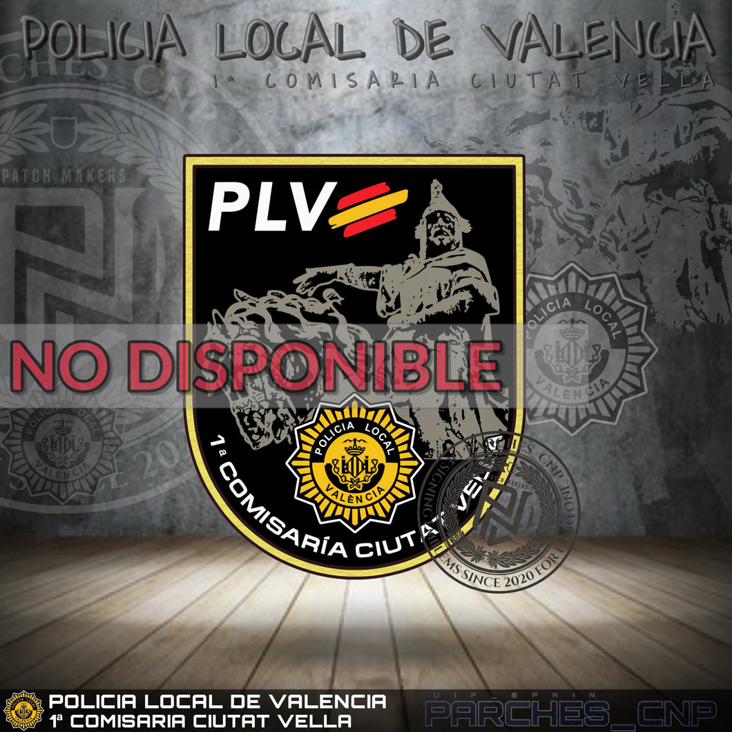 EMBLEMA POLICIA LOCAL DE VALENCIA - 1ª COMISARÍA CIUTAT VELLA