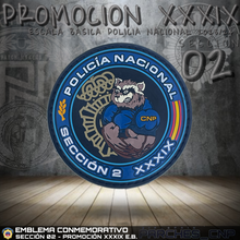 Cargar imagen en el visor de la galería, EMBLEMA CONMEMORATIVO SECCIÓN 02 P.N. E.B. PROMOCIÓN XXXIX
