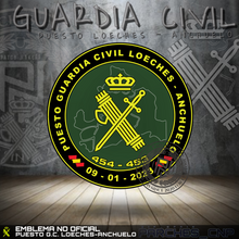 Cargar imagen en el visor de la galería, EMBLEMA PUESTO DE LA GUARDIA CIVIL DE LOECHES - ANCHUELO
