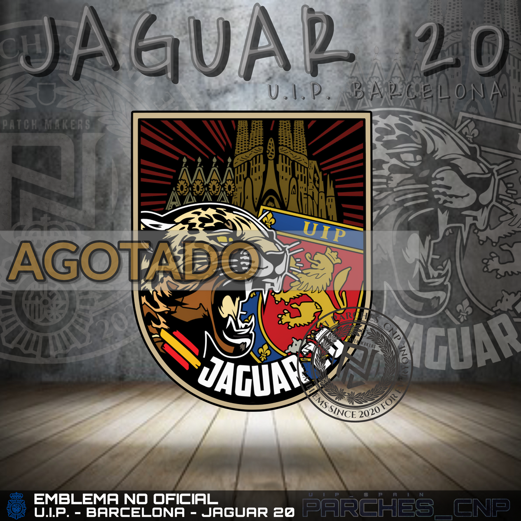 EMBLEMA JAGUAR 20 - U.I.P. BARCELONA