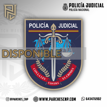 Cargar imagen en el visor de la galería, EMBLEMA OFICIAL POLICIA JUDICIAL
