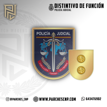 Cargar imagen en el visor de la galería, EMBLEMA OFICIAL POLICIA JUDICIAL
