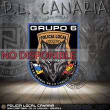 Cargar imagen en el visor de la galería, EMBLEMA POLICIA LOCAL CANARIA - GRUPO 6 - SAN CRISTOBAL DE LA LAGUNA
