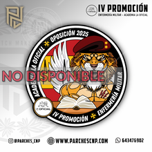 Cargar imagen en el visor de la galería, EMBLEMA IV PROMOCIÓN ENFERMERÍA MILITAR - ACADEMIA LA OFICIAL
