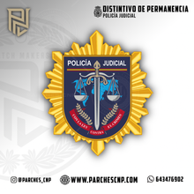 Cargar imagen en el visor de la galería, EMBLEMA OFICIAL POLICIA JUDICIAL
