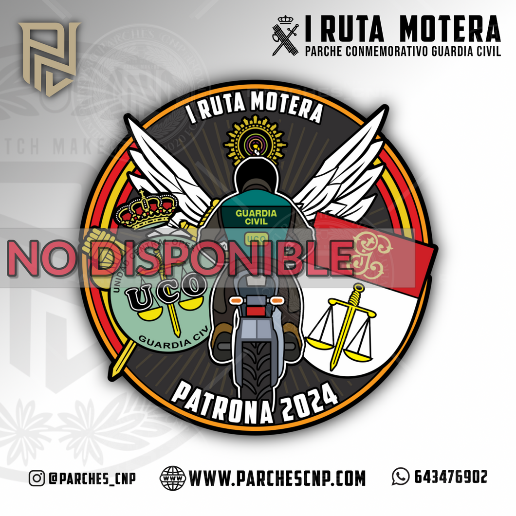 EMBLEMA GUARDIA CIVIL I RUTA MOTERA