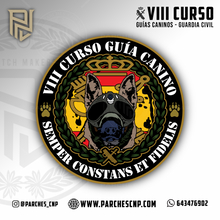 Cargar imagen en el visor de la galería, EMBLEMA VIII CURSO GUIAS CANINOS GUARDIA CIVIL
