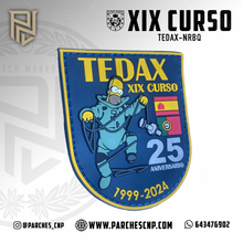 Cargar imagen en el visor de la galería, EMBLEMA CONMEMORATIVO 25 ANIVERSARIO DEL CURSO XIX TEDAX
