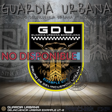 Cargar imagen en el visor de la galería, EMBLEMA GUARDIA URBANA DE BARCELONA - EIXAPLE UT-2
