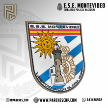 Cargar imagen en el visor de la galería, EMBLEMA DE BRAZO EQUIPO DE SEGURIDAD EMBAJADA DE MONTEVIDEO
