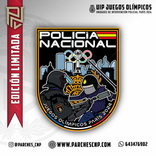 Cargar imagen en el visor de la galería, EMBLEMA FANTASÍA UNIDAD DE INTERVENCIÓN POLICIAL JJ.OO PARÍS 2024 POLICÍA NACIONAL
