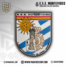 Cargar imagen en el visor de la galería, EMBLEMA DE BRAZO EQUIPO DE SEGURIDAD EMBAJADA DE MONTEVIDEO
