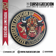 Cargar imagen en el visor de la galería, EMBLEMA CONMEMORATIVO CURSO XXXVII DE EJECUCIÓN PARA U.I.P.
