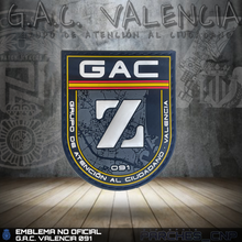 Cargar imagen en el visor de la galería, EMBLEMA DE BRAZO G.A.C. VALENCIA 091
