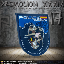 Cargar imagen en el visor de la galería, EMBLEMA CONMEMORATIVO SECCIÓN 17 P.N. E.B. PROMOCIÓN XXXIX
