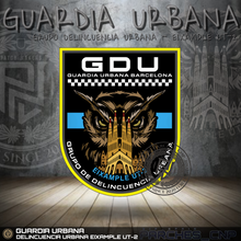 Cargar imagen en el visor de la galería, EMBLEMA GUARDIA URBANA DE BARCELONA - EIXAPLE UT-2
