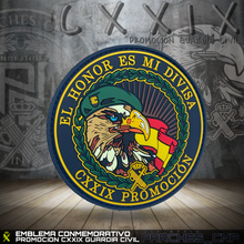 Cargar imagen en el visor de la galería, EMBLEMA CONMEMORATIVO G.C. PROMOCIÓN CXXIX 2023-24 (ÁGUILA)
