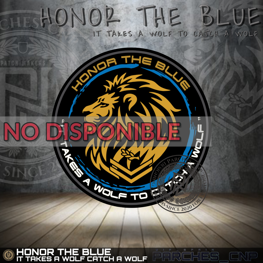 EMBLEMA HONOR THE BLUE