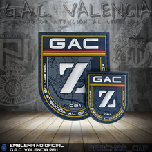 Cargar imagen en el visor de la galería, EMBLEMA DE BRAZO G.A.C. VALENCIA 091
