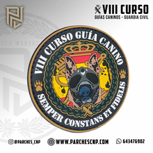 Cargar imagen en el visor de la galería, EMBLEMA VIII CURSO GUIAS CANINOS GUARDIA CIVIL
