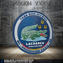 Cargar imagen en el visor de la galería, EMBLEMA CONMEMORATIVO DE LA SECCIÓN 2H DE LA PROMOCIÓN XXXVI DE ESCALA EJECUTIVA
