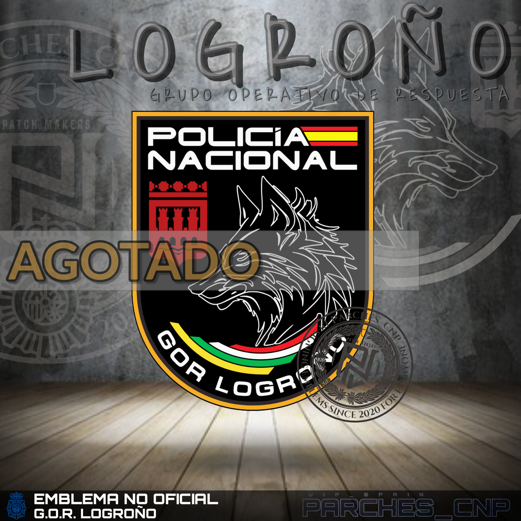 EMBLEMA DE BRAZO G.O.R. LOGROÑO