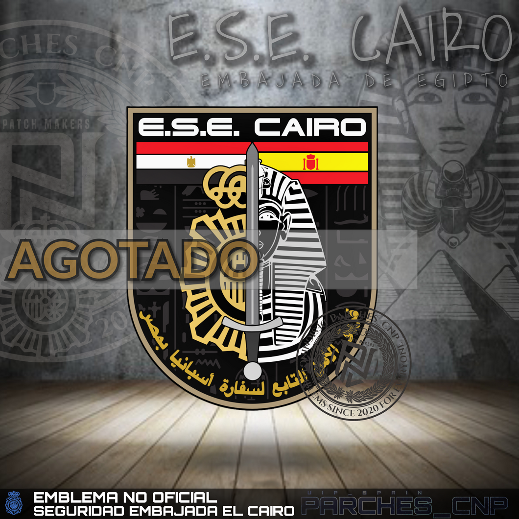 EMBLEMA DE BRAZO EQUIPO DE SEGURIDAD EMBAJADA EL CAIRO (EGIPTO)