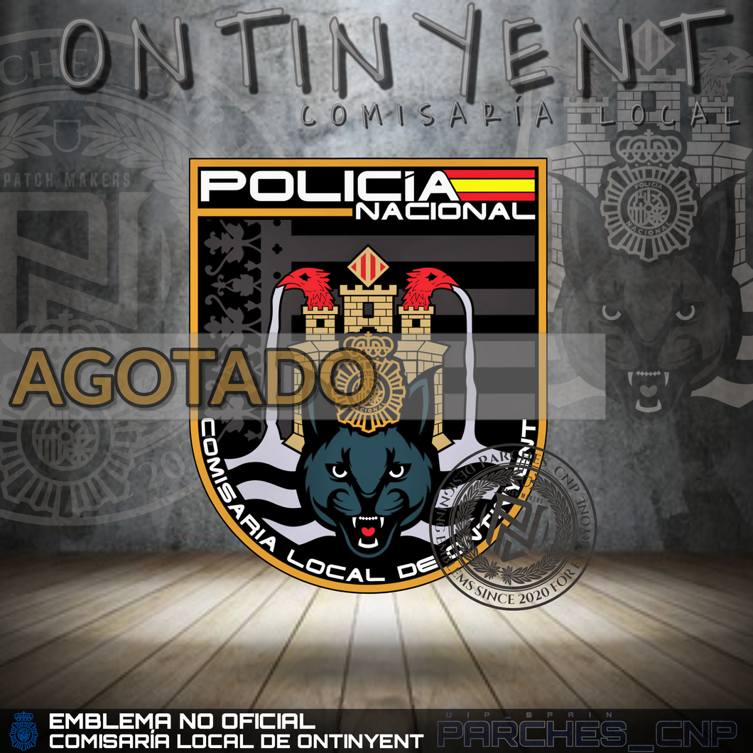 EMBLEMA DE BRAZO DE LA COMISARÍA LOCAL DE ONTINYENT