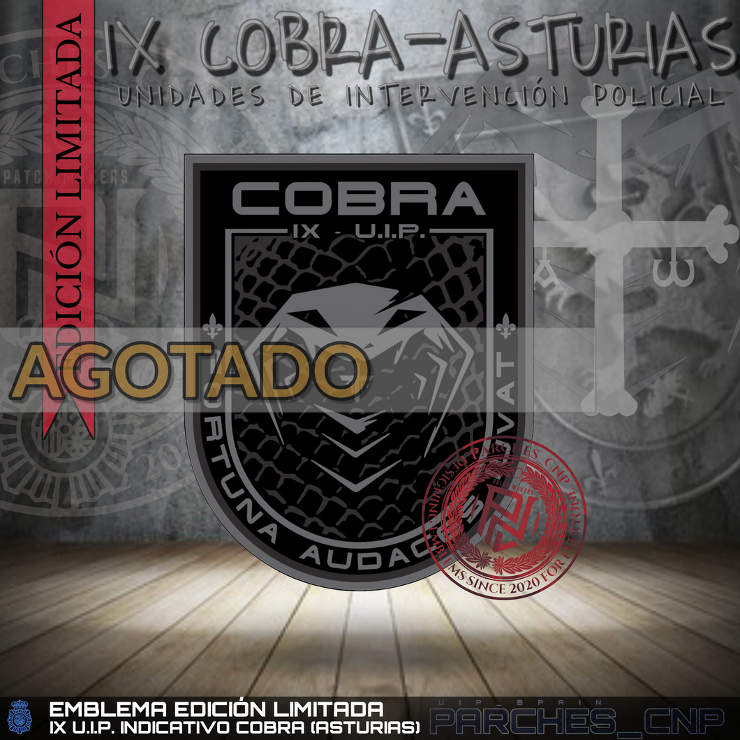 EMBLEMA IX U.I.P COBRA (ASTURIAS)