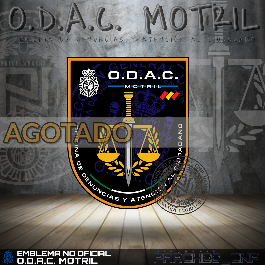 EMBLEMA O.D.A.C. DE LA COMISARÍA DE MOTRIL