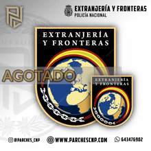 Cargar imagen en el visor de la galería, EMBLEMA OFICIAL DE EXTRANJERÍA Y FRONTERAS POLICÍA NACIONAL
