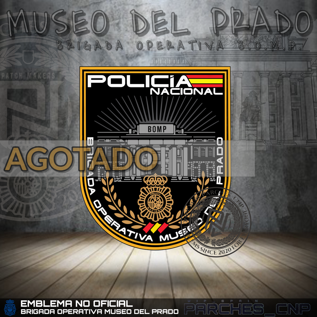 EMBLEMA DE BRAZO DE LA BRIGADA OPERATIVA DEL MUSEO DEL PRADO