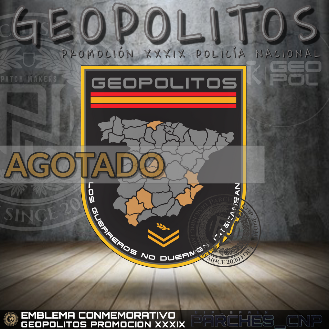 EMBLEMA GEOPOLITOS - APTOS PROMOCIÓN XXXIX ACADEMIA GEOPOL