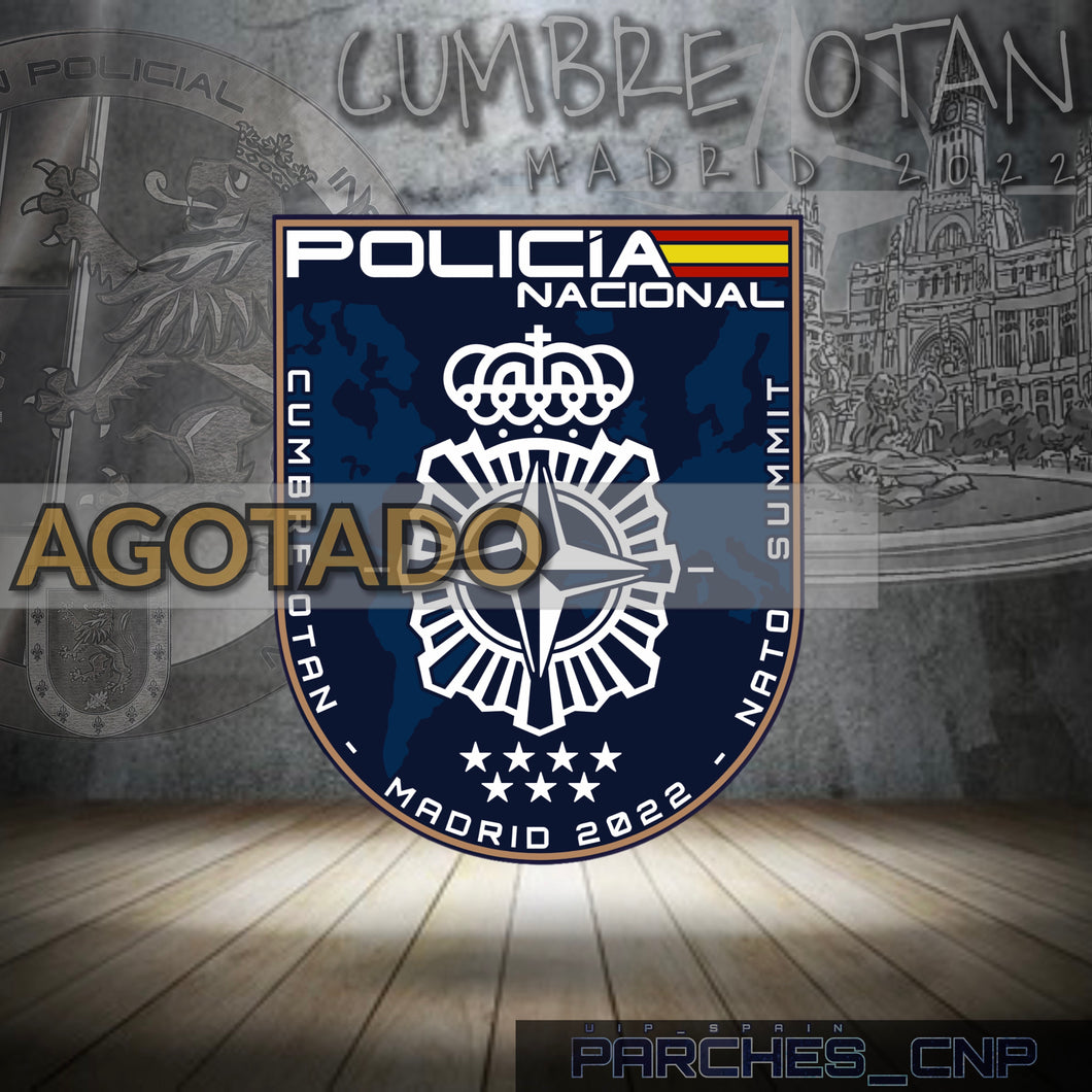 EMBLEMA CUMBRE OTAN POLICÍA NACIONAL