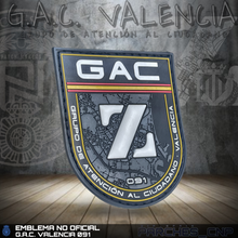 Cargar imagen en el visor de la galería, EMBLEMA DE BRAZO G.A.C. VALENCIA 091
