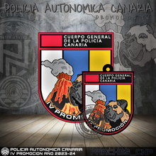 Cargar imagen en el visor de la galería, EMBLEMA CONMEMORATIVO PROMOCIÓN IV POLICÍA CANARIA
