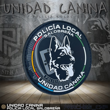 Cargar imagen en el visor de la galería, EMBLEMA DE LA POLICÍA LOCAL DE SALOBREÑA UNIDAD CANINA K9
