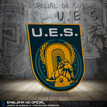 Cargar imagen en el visor de la galería, EMBLEMA DE BRAZO UNIDAD ESPECIAL DE SUBSUELO
