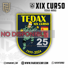 Cargar imagen en el visor de la galería, EMBLEMA CONMEMORATIVO 25 ANIVERSARIO DEL CURSO XIX TEDAX
