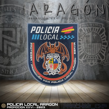 Cargar imagen en el visor de la galería, EMBLEMA CONMEMORATIVO PROMOCIÓN XXVI POLICIA LOCAL ARAGON 2023
