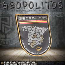 Cargar imagen en el visor de la galería, EMBLEMA GEOPOLITOS - APTOS PROMOCIÓN XXXIX ACADEMIA GEOPOL
