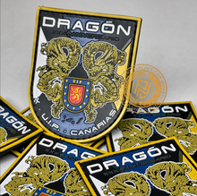 Cargar imagen en el visor de la galería, EMBLEMA X U.I.P DRAGÓN (LAS PALMAS DE GRAN CANARIA Y SANTA CRUZ DE TENERIFE)
