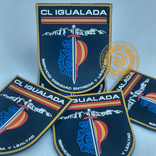 Cargar imagen en el visor de la galería, EMBLEMA DE BRAZO COMISARÍA LOCAL DE IGUALADA
